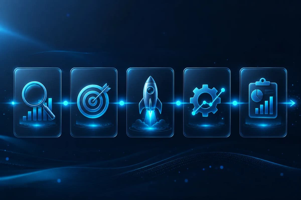 Procesul PromoNet pentru campanii Ads: audit, strategie, lansare, optimizare, raportare