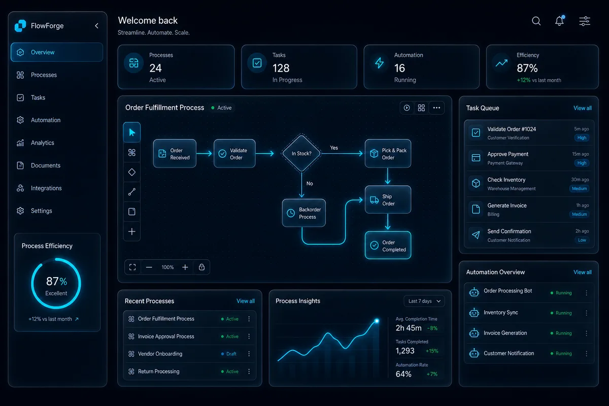 Digitalizare procese de business — automatizare și eficiență operațională