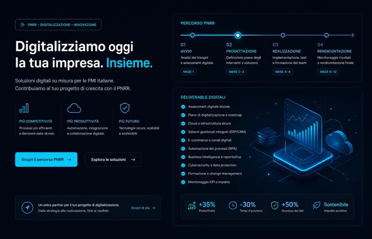 PNRR digitalizare IMM — timeline proiect și livrabile digitale