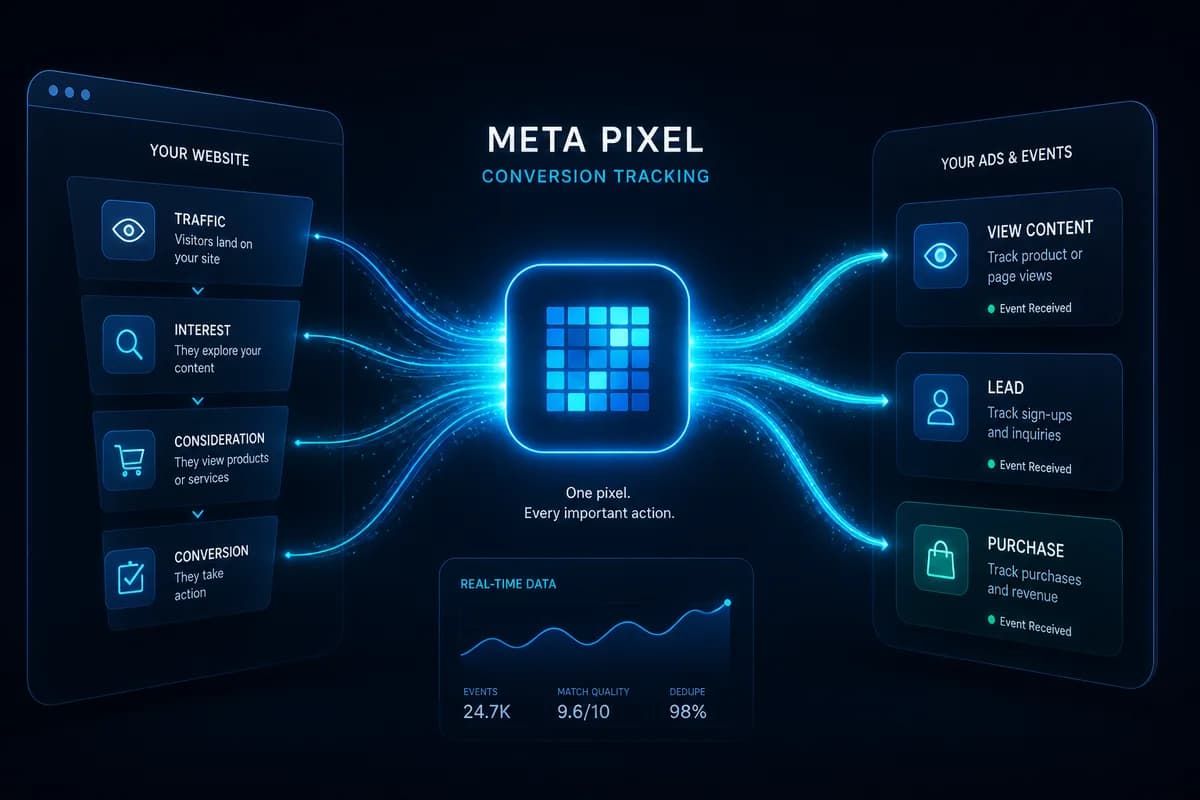 Meta Pixel — măsurarea conversiilor din campaniile Facebook Ads