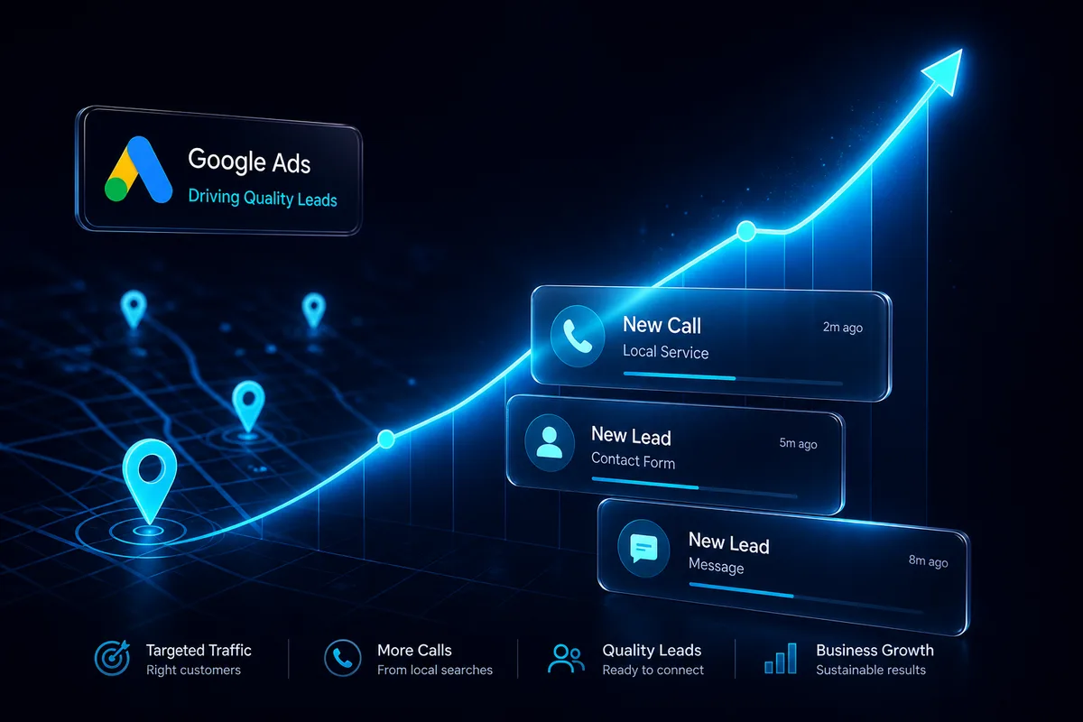 Rezultate Google Ads: lead-uri, apeluri și creștere măsurabilă