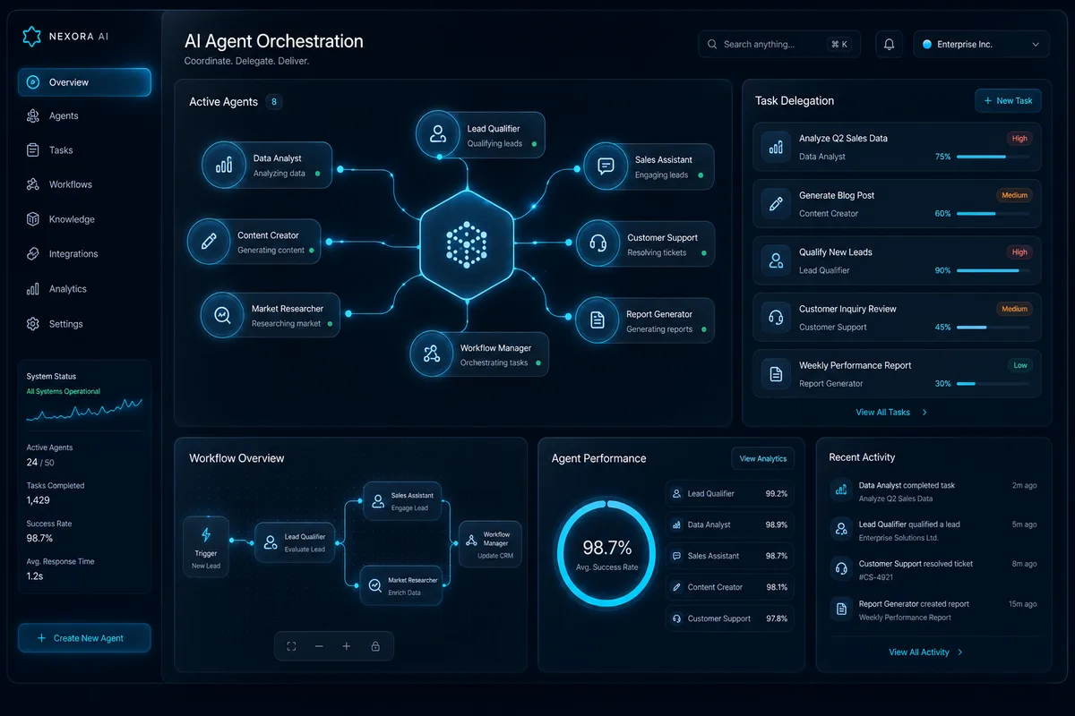 Agenți AI pentru firme — automatizare inteligentă a taskurilor repetitive