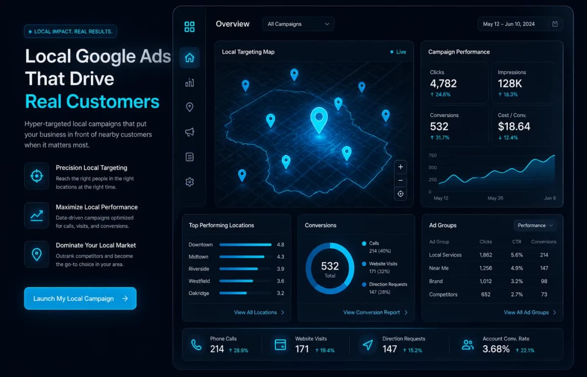 Local Ads PromoNet — campanii Google Ads pentru afaceri locale