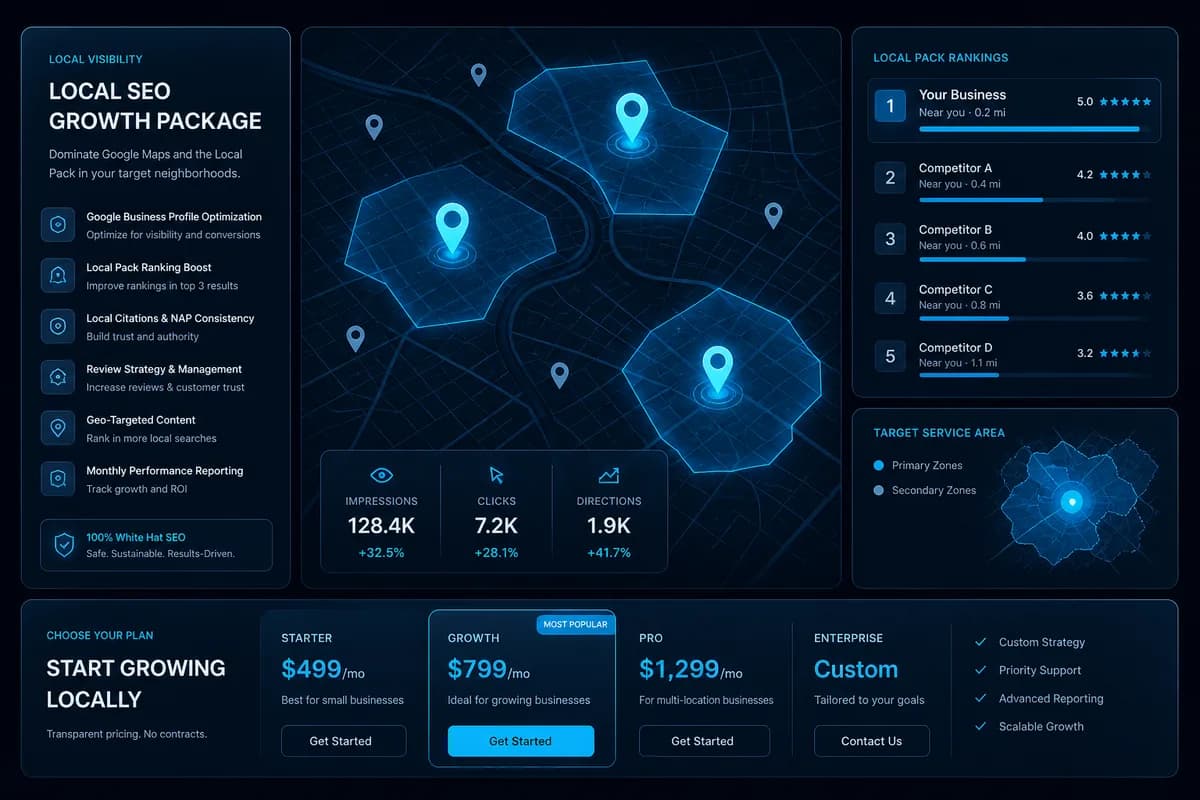 Abonament local PromoNet — optimizare Google Maps pentru afaceri locale