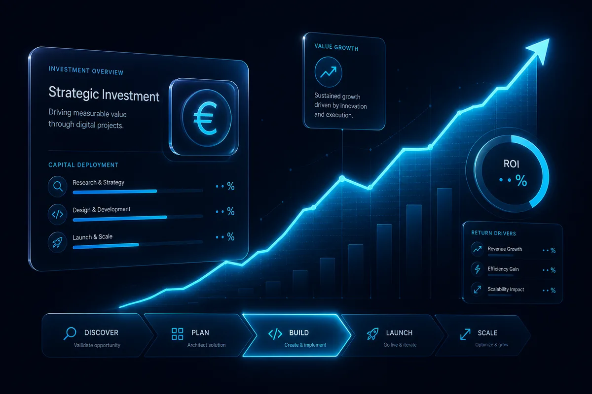 Valoarea investiției într-un site de prezentare — ROI și beneficii